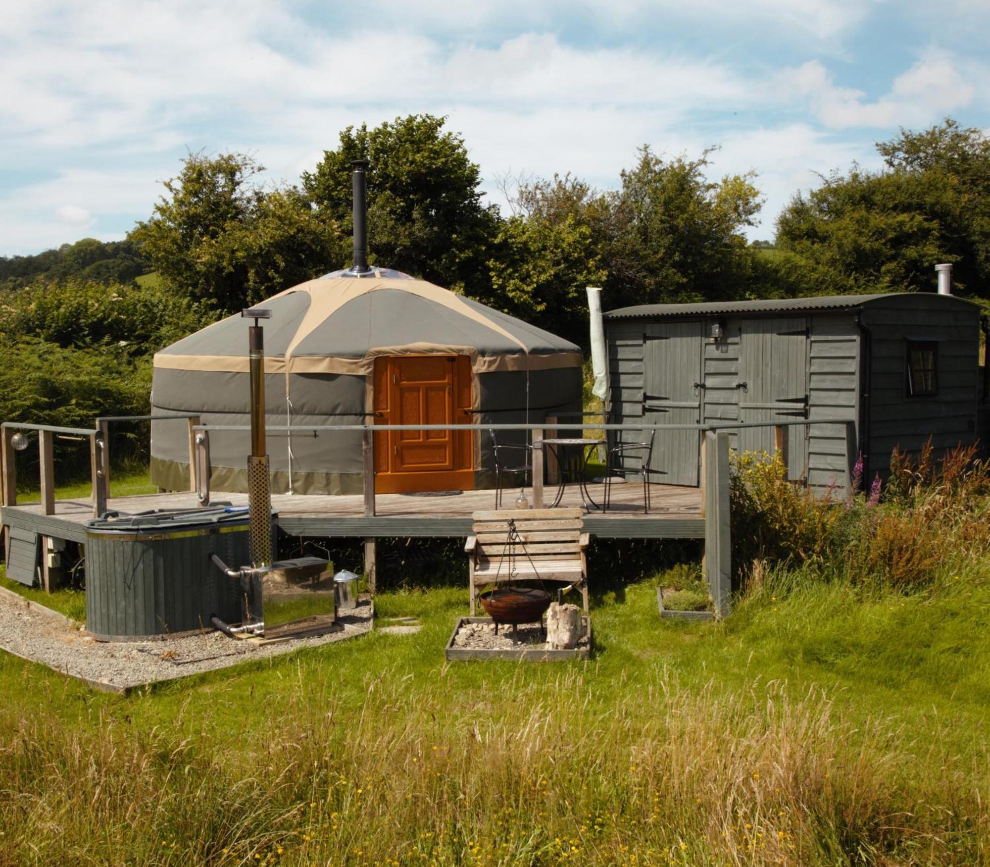 Campo de lujo Go Eco Glamping Lampeter